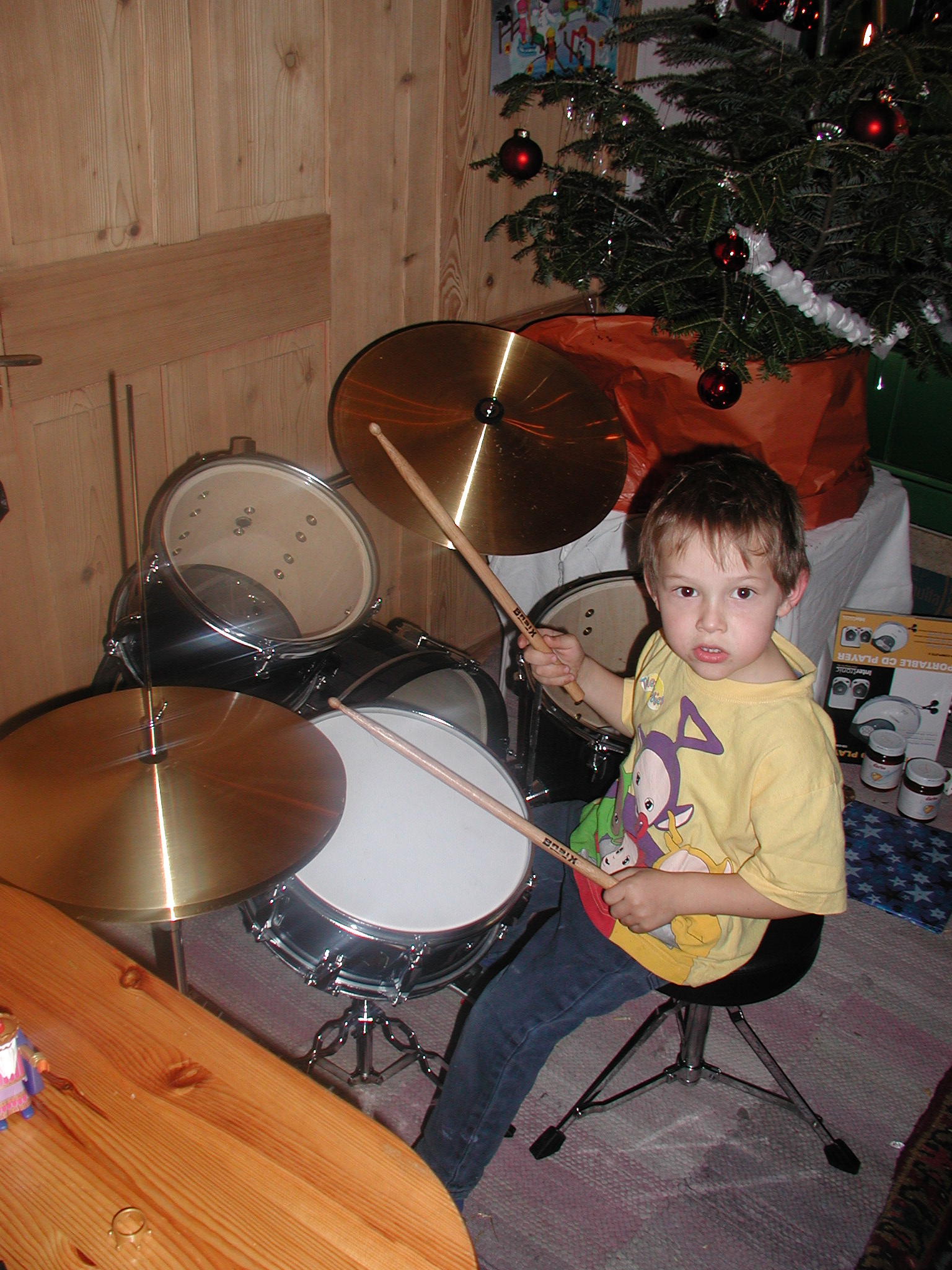 First drums
